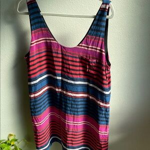 Joie Striped Sleeveless Dress- Multicolor
